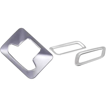 

1Pcs Inner Electronic Handbrake Frame Trim Cover for Volvo & 1 Set Air Conditioning Vent Outlet Frame