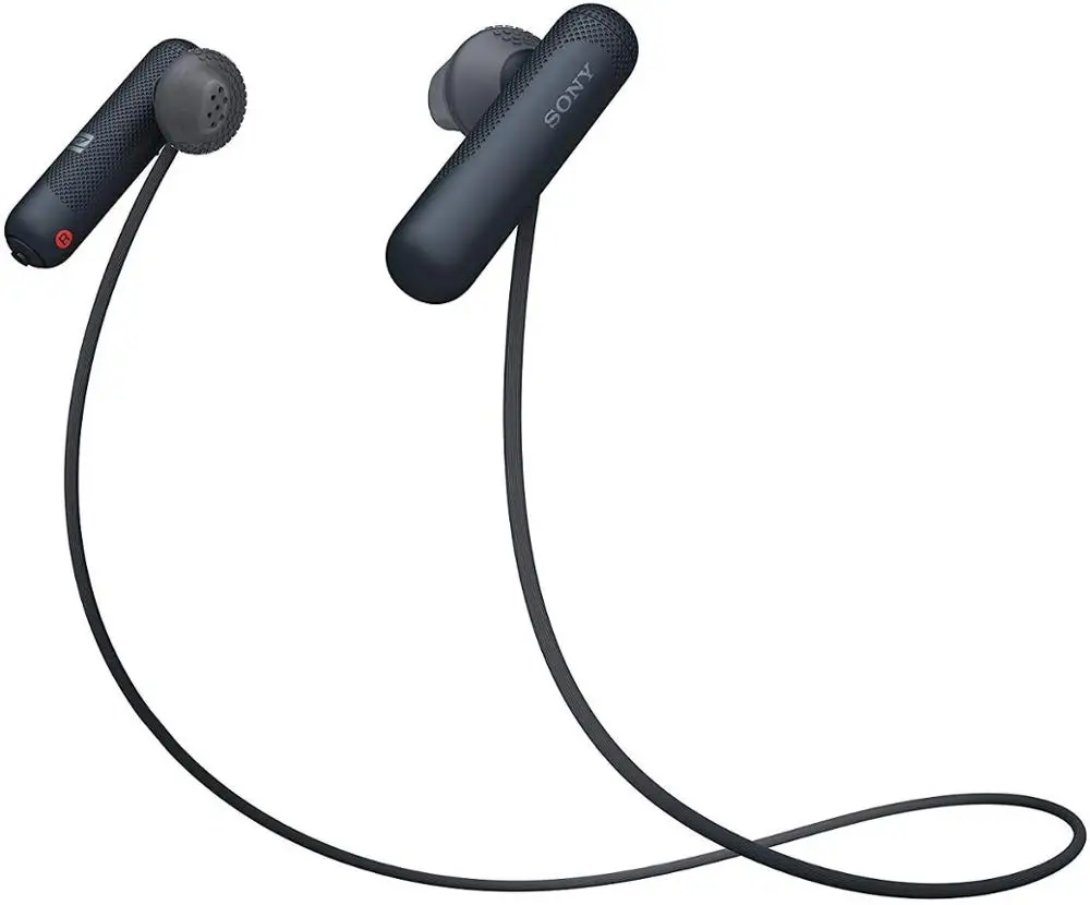 Беспроводные спортивные наушники-вкладыши Sony WI-SP500 черные Bluetooth-наушники |