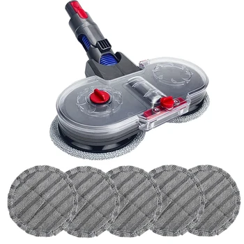 

Electric Mopping Vacuum Brush and Cleaner Cleaning Cloth for Dyson V7 V8 V10 V11 Replaceable Parts with Water Tank Set