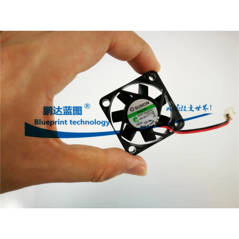 Sunon Maglev Lager KDE1204PFV Fan 40Mm 4Cm 40X40X10Mm Koelventilator 12V 1.1W 7200Rpm 2pin