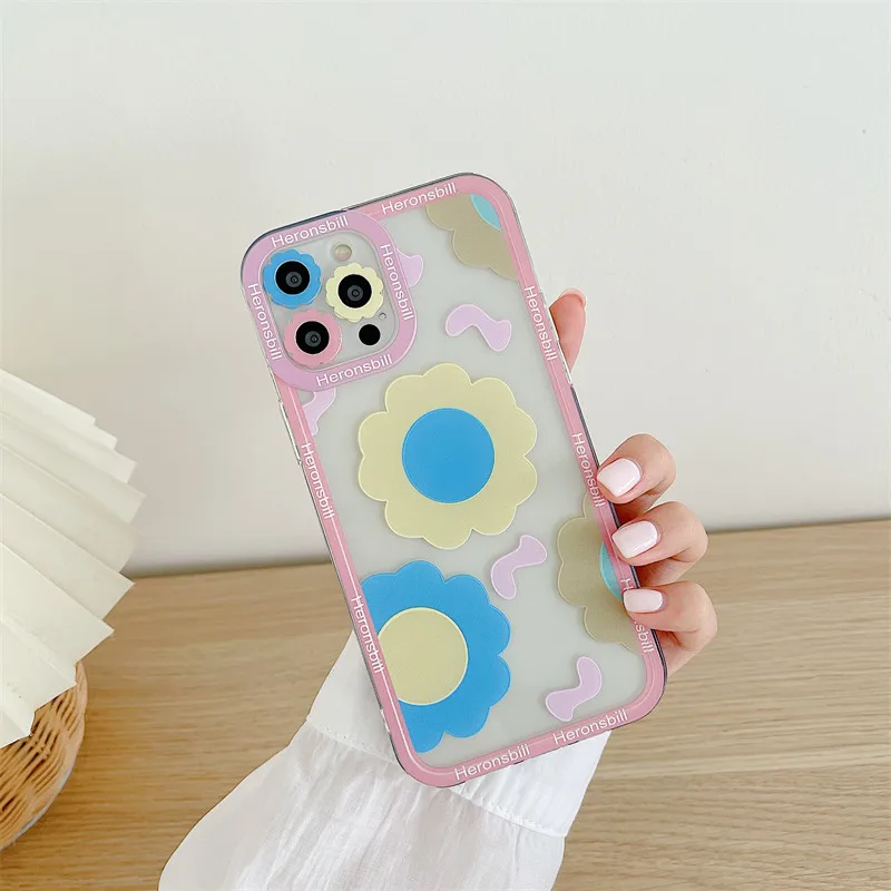 Vinilo o funda para iPhone Flores de cactus transparente transparente –  HoolaBoutique