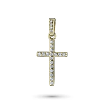 

Pendant made of yellow gold with diamonds e0301pd05164900