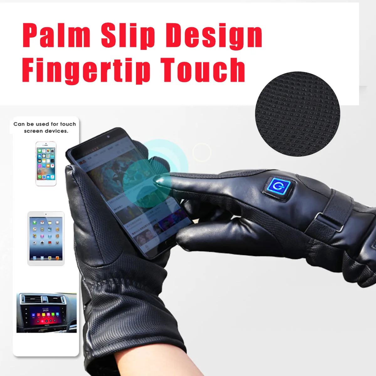 Мотоциклетные перчатки с подогревом водонепроницаемые Guantes Moto с сенсорным экраном аккумуляторные мотоциклетные гоночные перчатки для верховой езды