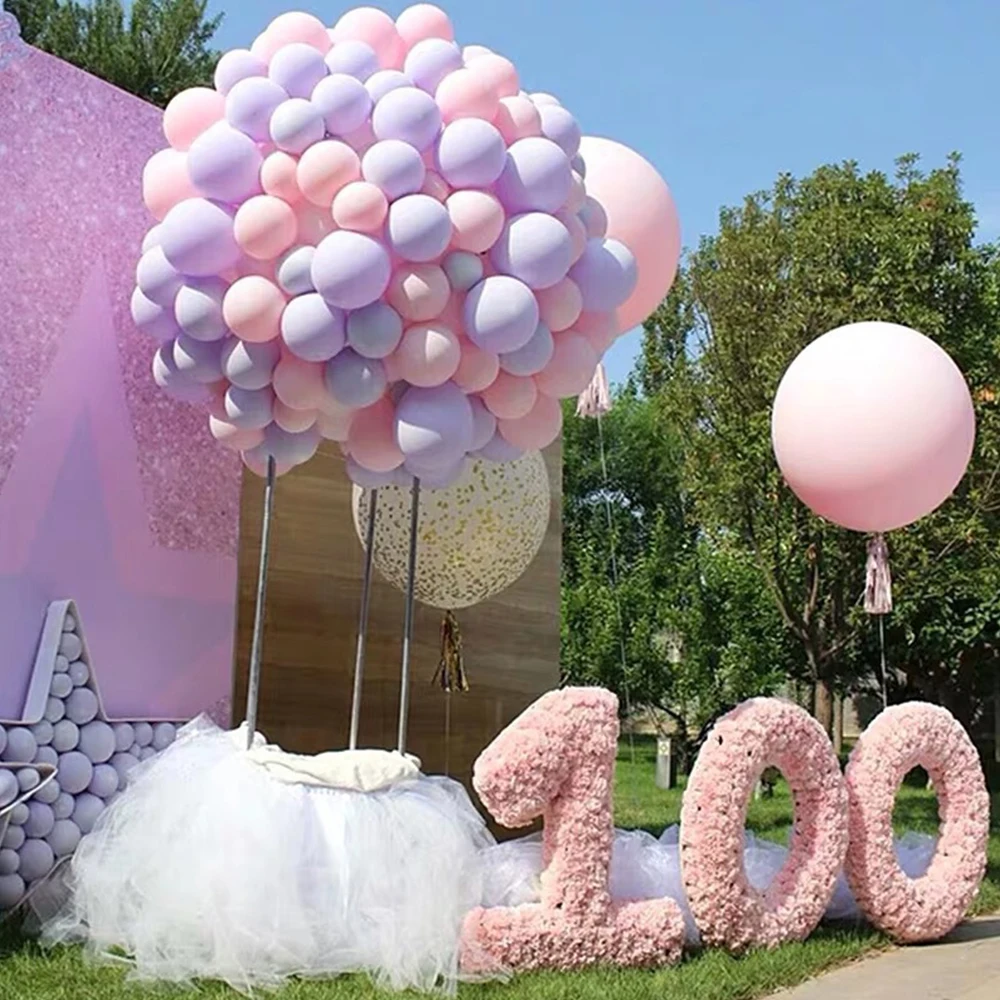 Домашний аккуратный 100 шт 10 дюймов 12 пастельный цветной латекс праздничные