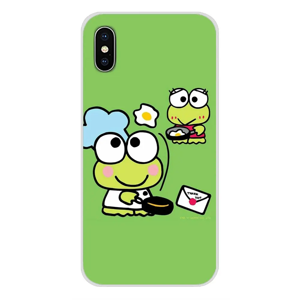 Аксессуары, чехлы для телефонов, чехлы для музыки Keroppi Dj Frog для Apple IPhone X XR XS 11Pro MAX 4S 5s 5C SE 6S 7 8 Plus ipod touch 5 6