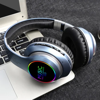 

Music Sports Gaming Wireless Headset VJ033 LED Bluetooth 5.0 Folding Headphone for Computer Tablets Smartphone