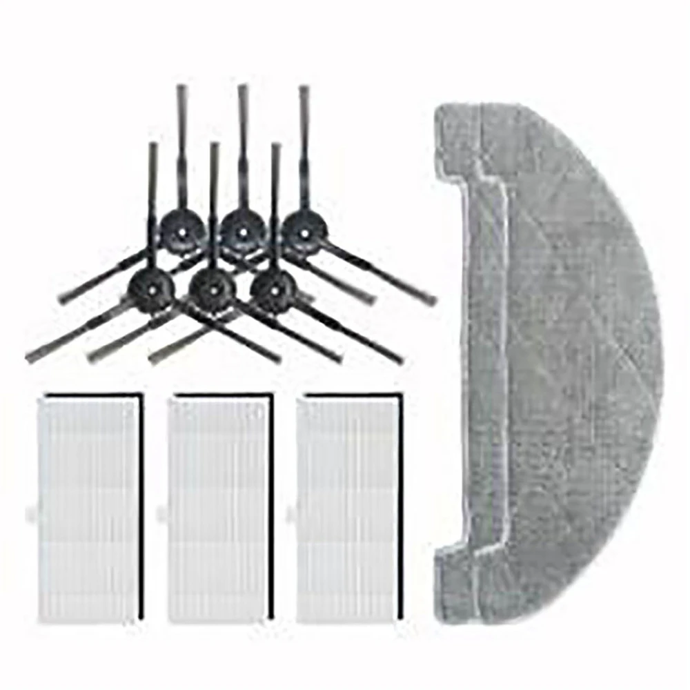 Filters Dust Bags Side Brushes For Proscenic M7 Max Robot Vacuum Cleaner Filters Dust Bags Side Brushes For Proscenic M7 Max Robot Vacuum Cleaner