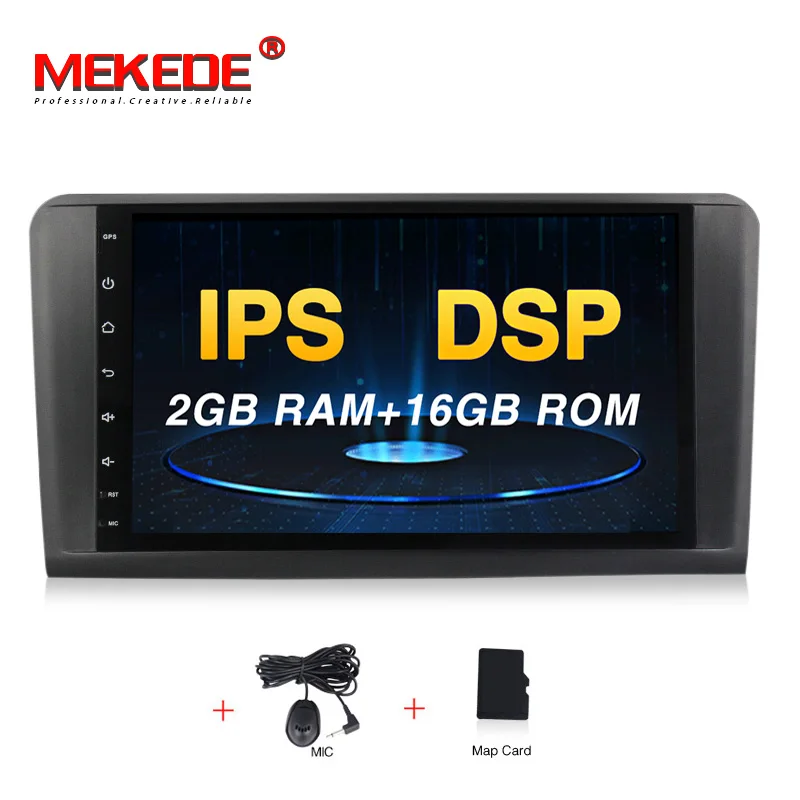 16G CAR DVD MEKEDE 9''Android 9,0 DSP 4 ГБ Автомобильный DVD gps плеер для Mercedes Benz ML W164 W300 ML350 ML450 ML500 GL X164 G320 GL350 GL450 GL500 - Цвет: 16G CAR DVD