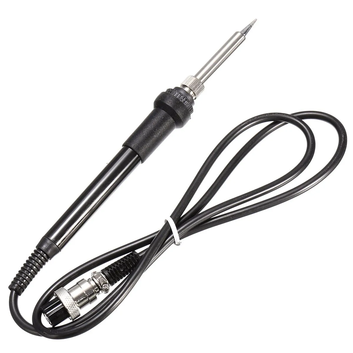 

220MM 5 Core 50W Soldering Iron Handle + 10x Solder Iron Tips For 852D+ 936 909D Soldering Station Working