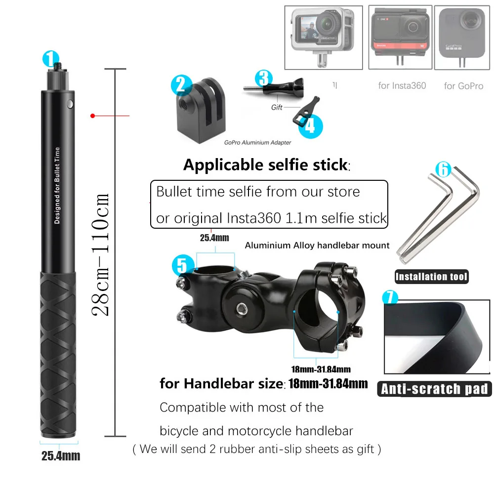 バレットタイムバンドル 自撮り棒 2WAY 【公式通販】