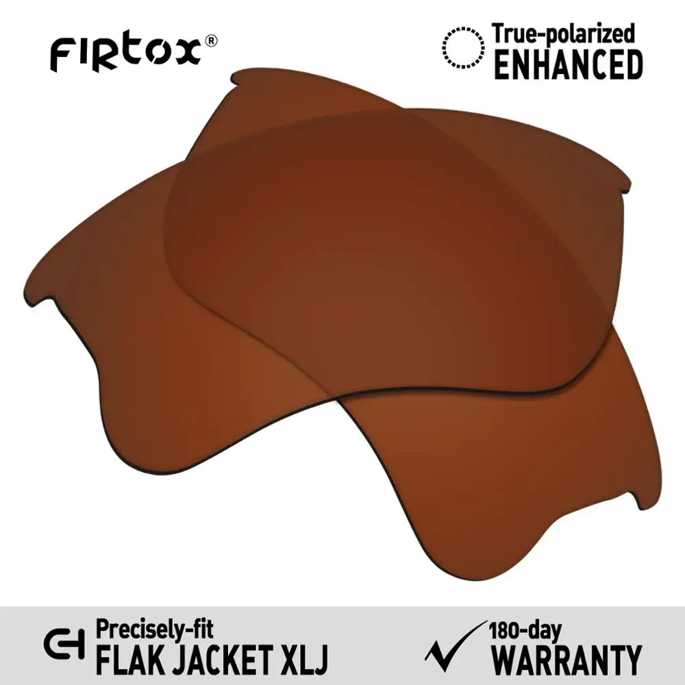 Firtox True UV400 поляризованные фотообои-Oakley Flak Jacket XLJ Glasses (Только Совместимые