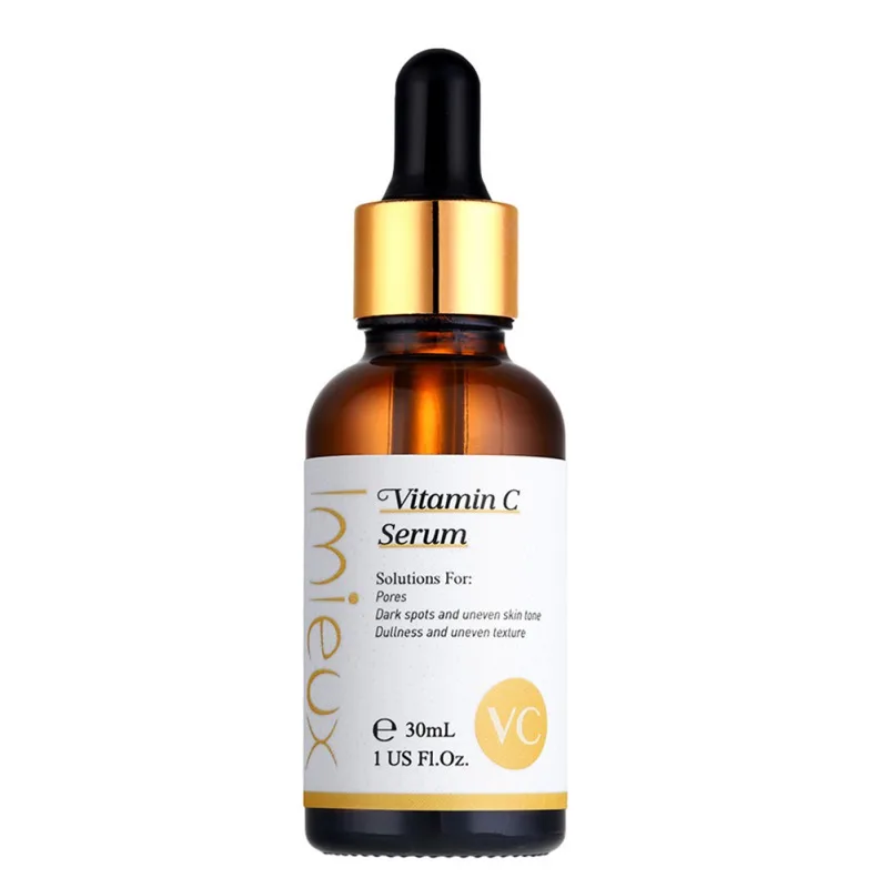 IMIEUX Vitamin C Whitening Essence Moisturizing Shrinking Pores Anti-wrinkle Anti-aging Firming Skin Vitamin C Serum Face Serum - Вес нетто: QT0719A