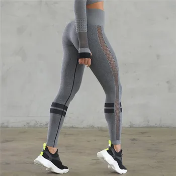 

Vertvie Honeycomb Printed gym runnin Pants Women Push Up Professional Running Fitness Gym Sport Leggings Trouser Pencil Leggins