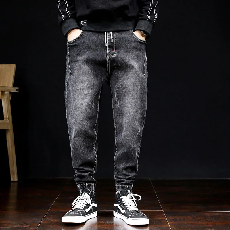 black jogger jeans men