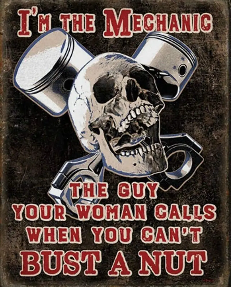 

Home Wall Decor Signs Tin Metal Bar Pub Coffee Shop Wall Decoration 12x16 Inch