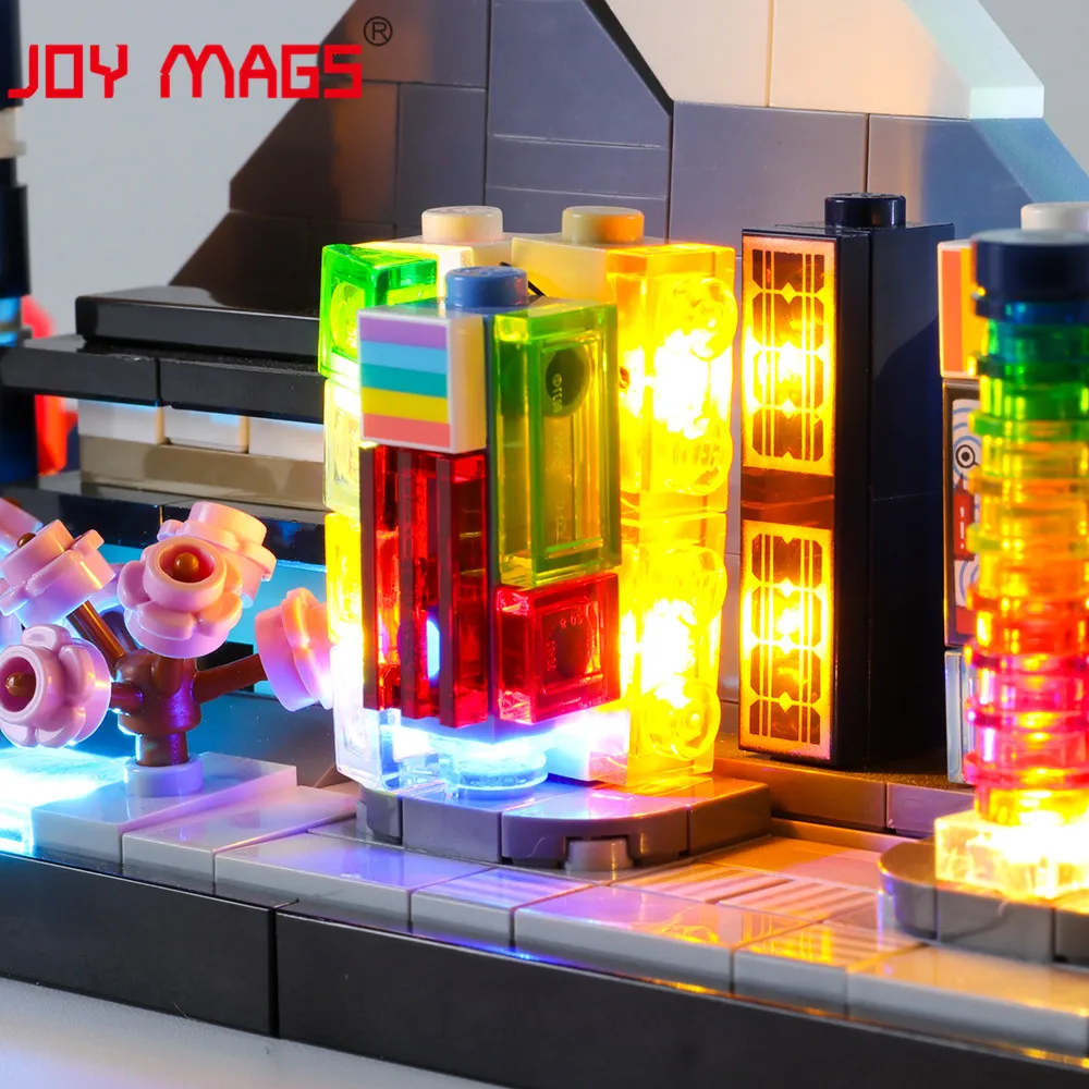 JOY MAGS только светодиодный светильник набор для архитектуры Токийский skyline