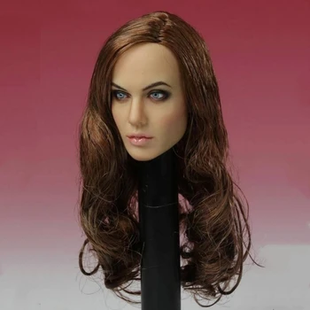 

1/6 Scale Angelina Jolie Head Sculpt Beautiful Head Carving Model for 12inch Action Figure doll Toys CGL T-10