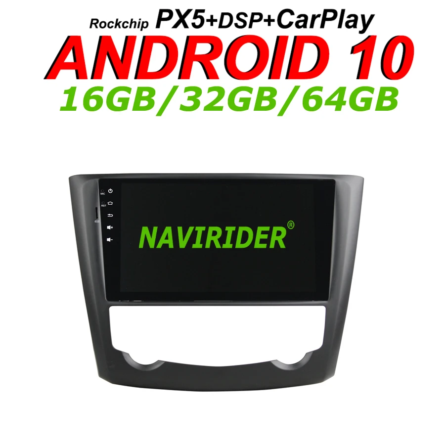 Navirider GPS навигатор для Renault Kadjar 2016 9 &quotстерео головное устройство автомобиля android 10