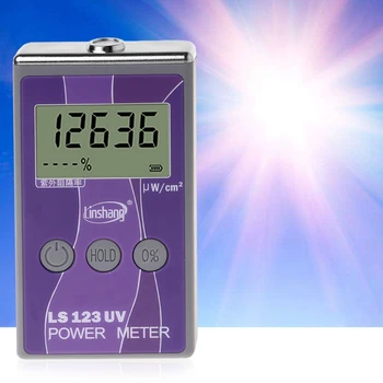 

LS123 UV Power Meter Ultraviolet Intensity Transmittance Rejection Rate Tester
