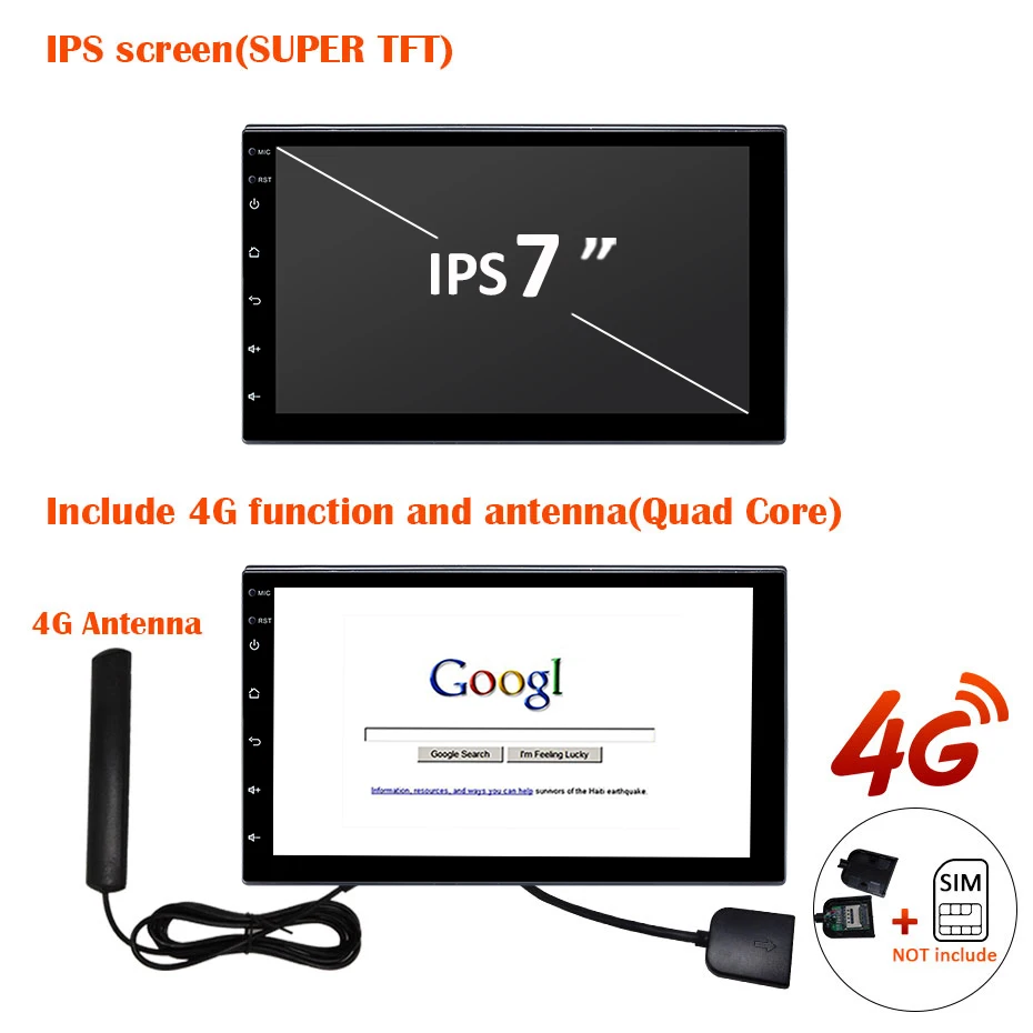 Автомобильное радио 2 Din Android 10 Универсальный dvd gps Авторадио мультимедийный плеер