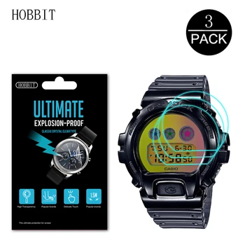 

3PACK 0.15mm Nano Explosion-proof Screen Protector For Casio G-SHOCK DW-6900SP GMD-S6900SR 1PR 7PR Mens Watch LCD Film not glass