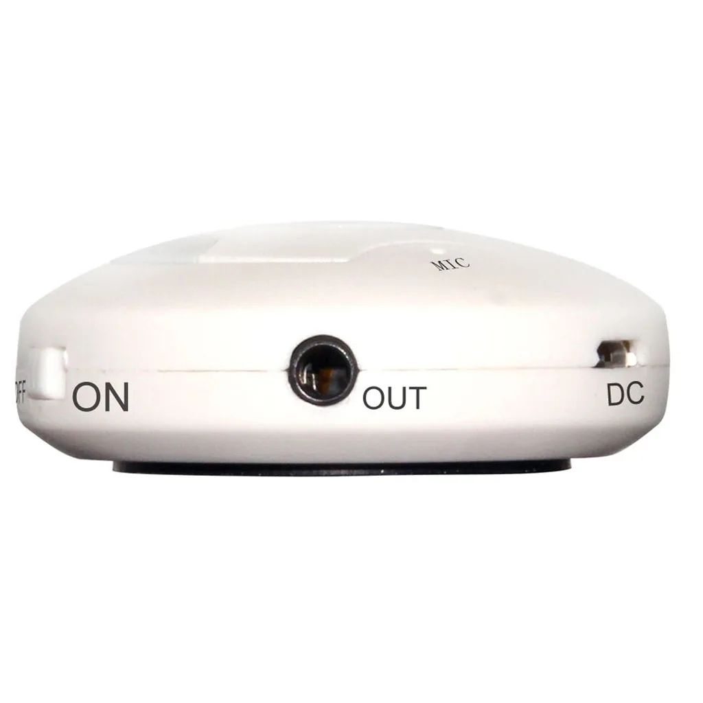 Universal Wireless Bluetooth 4.1 Receiver Handsfree Microphone Phone Music Audio Speaker w/3.5mm AUX output Adapter White Grey