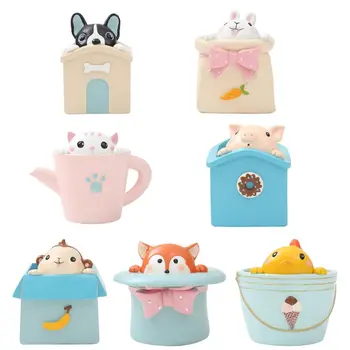 

Animal Cartoon Painting Resin Flowerpot Plant Container