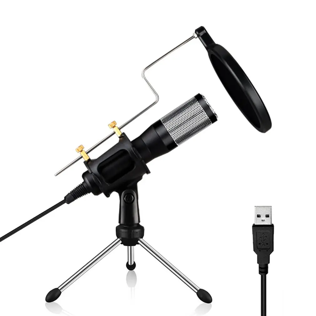 

USB Socket Play Microphone Drive Computer Conference Desktop Voice Chat Ultra Long Distance Microphone
