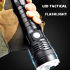 Super Powerful LED Flashlight XHP50 Zoomable Tactical Torch Rechargeable Waterproof Lamp Ultra Bright Lantern by 26650 battery ► Photo 2/6