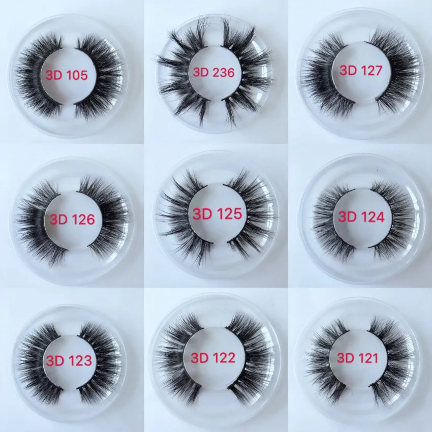 Atacado Pares Lote Cílios 3d Vison Extensão Natural Longo Frete Grátis 10 - 20 3 Cheap Cílios postiços