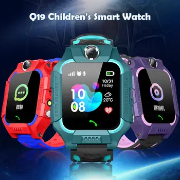 

Hot Sale Smart Watch Classic Delicate Q19 Smart Watch Kids Children LBS Positioning SOS Camera Phone Call Smartwatch