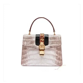 

gete crocodile leather women handbag new fashion lady handbag light luxury hand carry bag large capacity foreign style lady bag