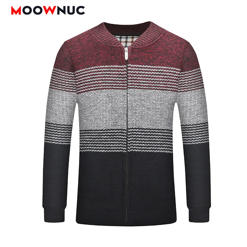 Sweaters Cardigan Thick Men Fashion Winter Male Striped Warm Autumn Brand MOOWNUC Coats Homme Sweaters Casual Slim Windproof New Sweaters Cardigan Thick Men Fashion Winter Male Striped Warm Autumn Brand MOOWNUC Coats Homme Sweaters Casual Slim Windproof New