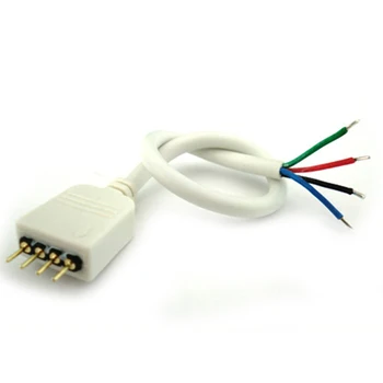 

LEDLUX CL7744 2 PCs connectors male plug with 4 Pin for reel strip Led RGB