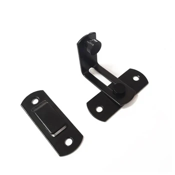 

1* Stainless Steel Sliding Door Buckle Lock 48*35mm For American Barn Door Locks