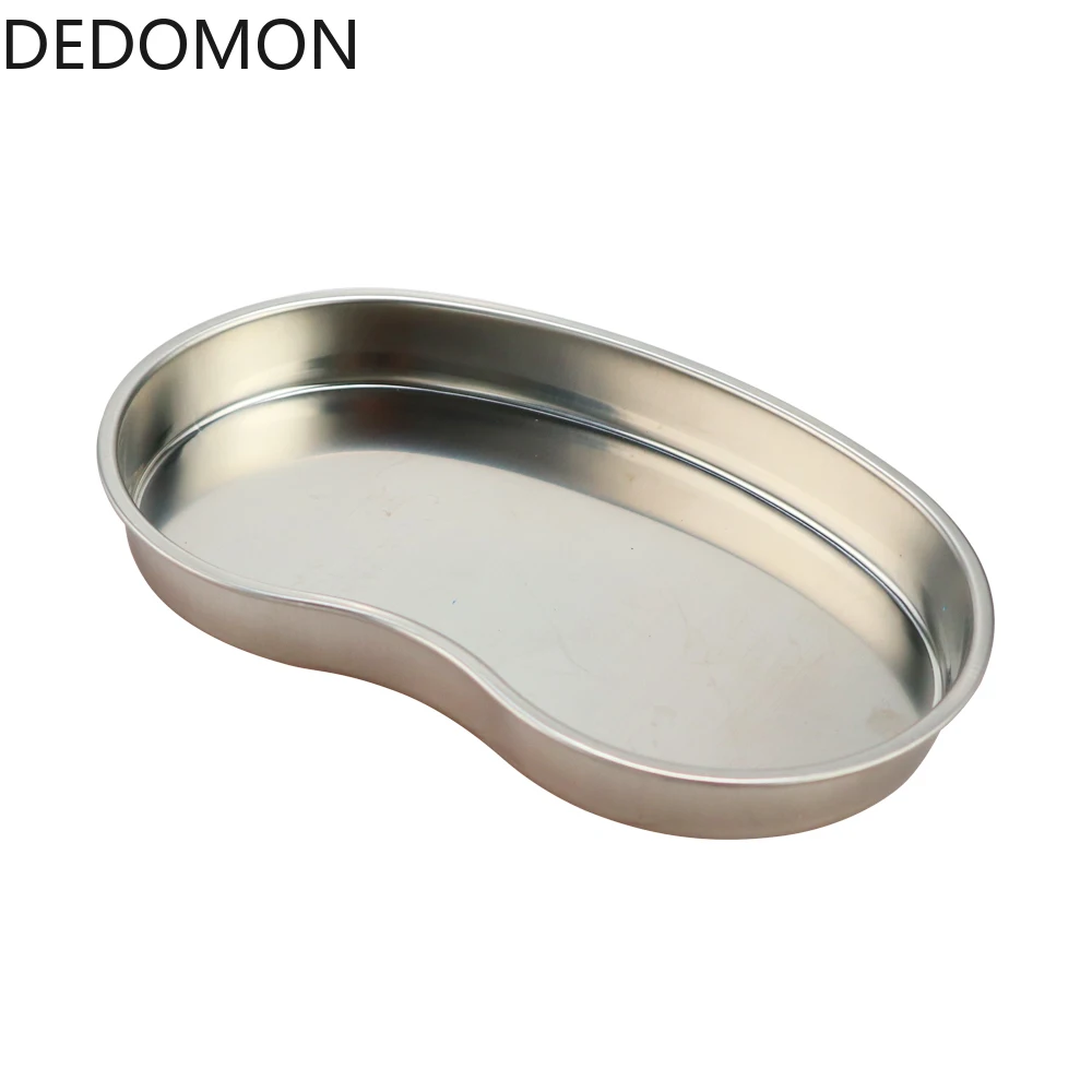 

Cosmetic Surgical Disinfection Stainless Steel Pan Bending Plate Accessories Sterilization Tools Tattoo Tray Body Art Container