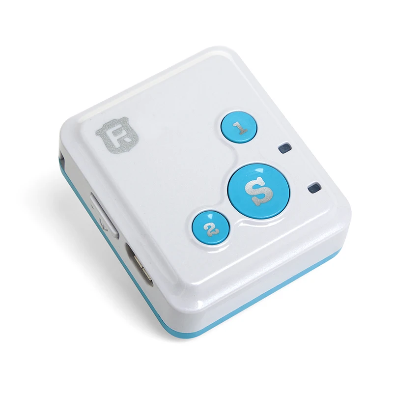 Blue without box Мини gps трекер дети Дети RF-V16 бесручные разговора 2G GSM gps-определитель местоположения 12 дней в режиме ожидания SOS Вызов голосового монитора бесплатное приложение трекер - Цвет: Blue without box