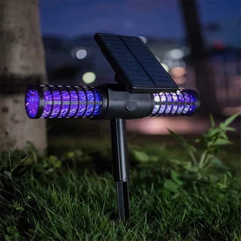 

Solar Mosquito Killer Lamp Outdoor Bug Zapper UV Light Camping Mosquito Killer Lamp Waterproof USB Powered Electric Lamp