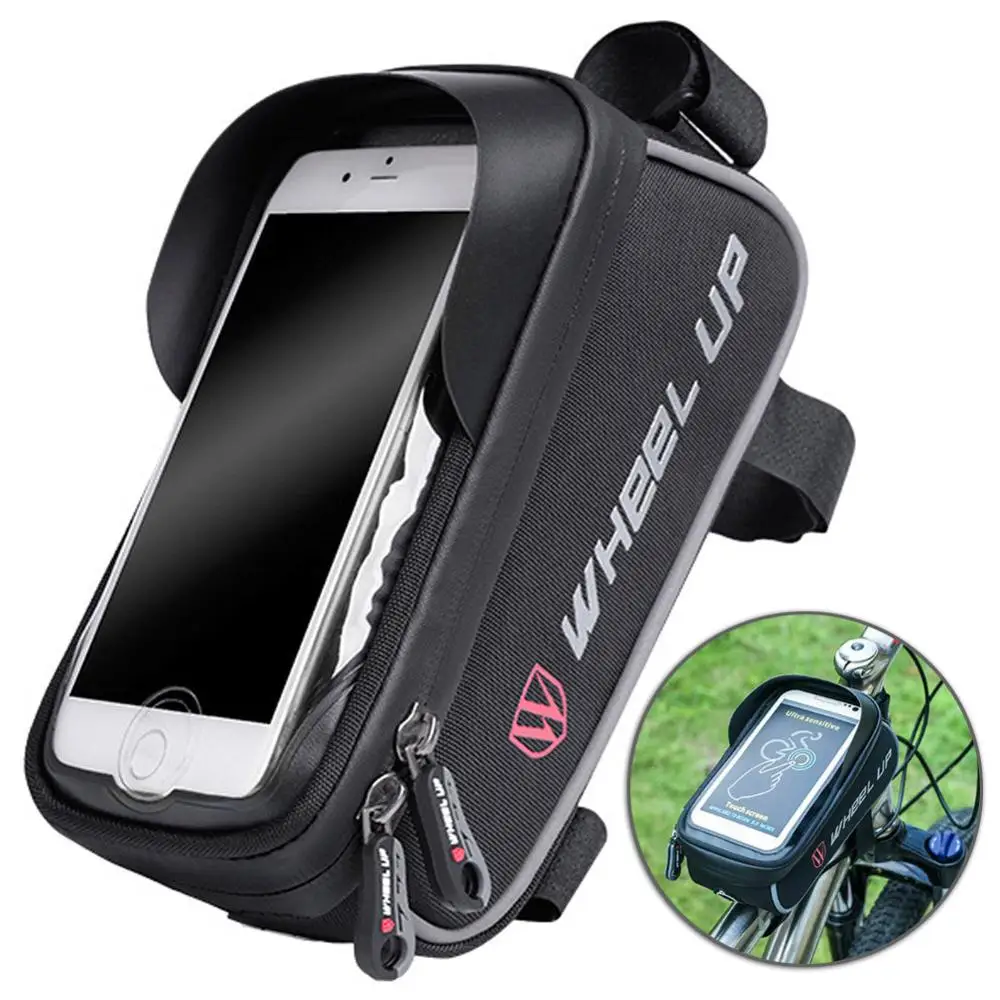 

Bicycle Frame Front Bag Motorcycle BIke Waterproof Mountain Bag Stand Mount Bracket Bag Cycling Bike Accessories