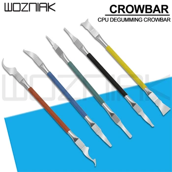 

5 in 1 IC CPU NAND Removal Graver Blade Glue Cleaning Remover Pry Knife Phone Repair Tool For Moblie phone BGA Repair Rework