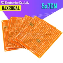 10 Uds. 5x7cm 5*7 nuevo prototipo de papel de cobre PCB placa de circuito de matriz de prueba Universal igmopnrq