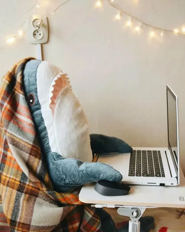 

New Style Creative Toy Cute Shark Doll Bedroom Sofa Decoration Shark Pillow Plush Toys