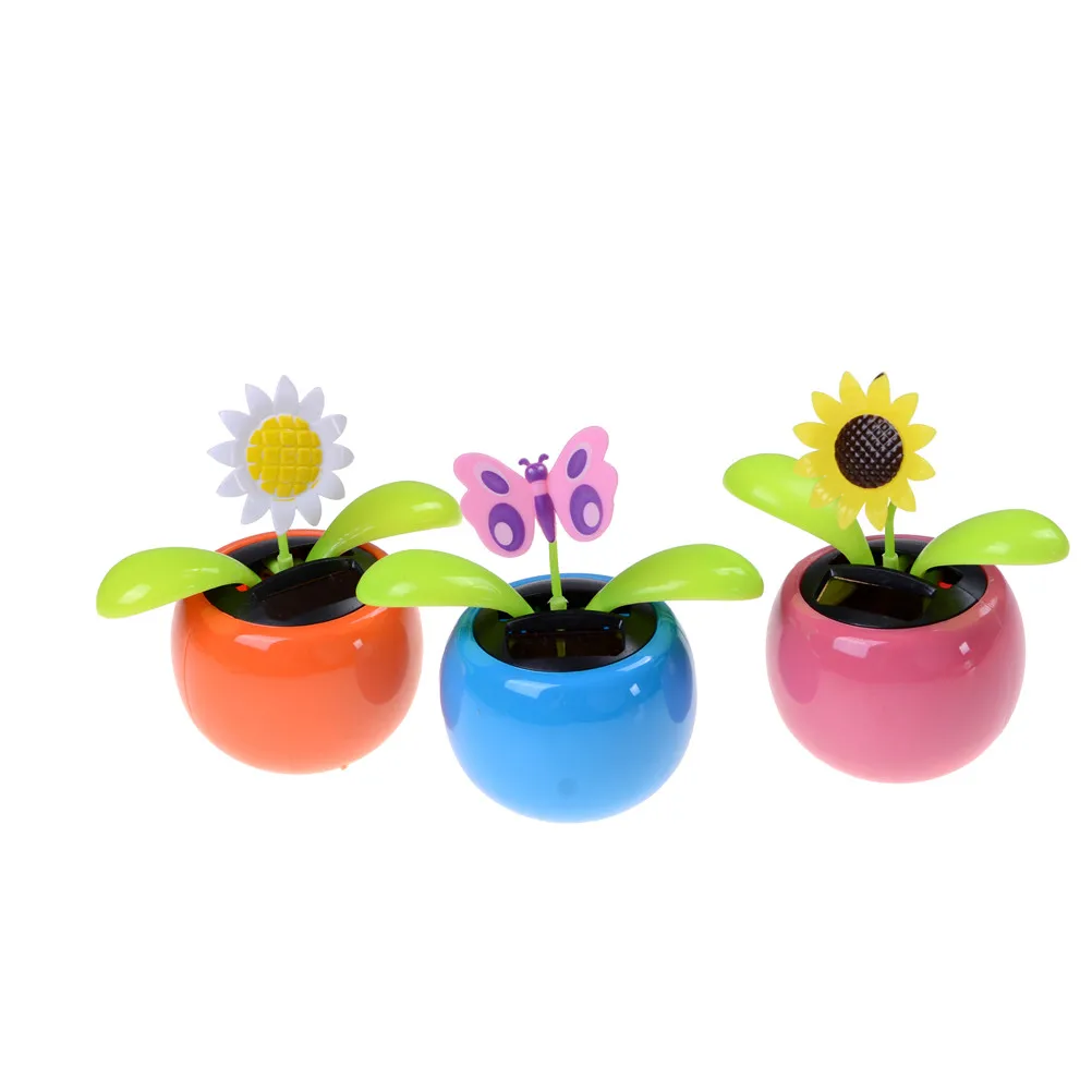 Новинка 2019 откидной клапан на солнечной батарее танцевальный цветок для