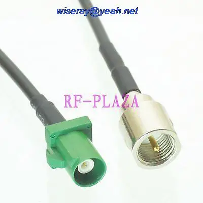 

DHL/EMS 50 pcs Cable 6inch Fakra SMB E 6002 male to FME male RG174 RF Pigtail jumper cable with one year warranty-A2
