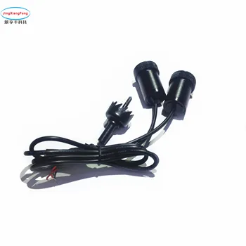 

JXF 2PCs LED For Mercedes Car door For Audi welcome Logo Light courtesy laser projector For BMW M car styling For Toyota