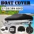 600D Heavy Duty Trailerable Speedboat Boat Cover Водонепроницаемый Анти-УФ Корабль Лодка Тент Рыбалка Лыжные Скоростные Катера Лодка Крышка Аксессуар