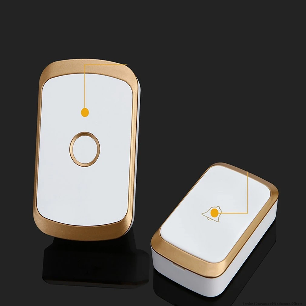 CACAZI умный дом беспроводной дверной звонок обмен цифровой музыкальный дверной звонок дистанционное управление домашний дверной звонок