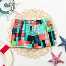 Полосатые боксеры в западном стиле; Шорты для плавания для маленьких мальчиков; стрейчевый пляжный купальник; плавки; шорты; одежда для плавания; камуфляжные плавки;#1