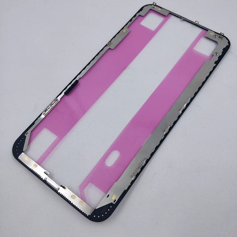 Lcd сенсорный экран передняя рамка средняя Рамка Кронштейн для iPhone X XS MAX с клейким кронштейном Держатель Замена Ремонт