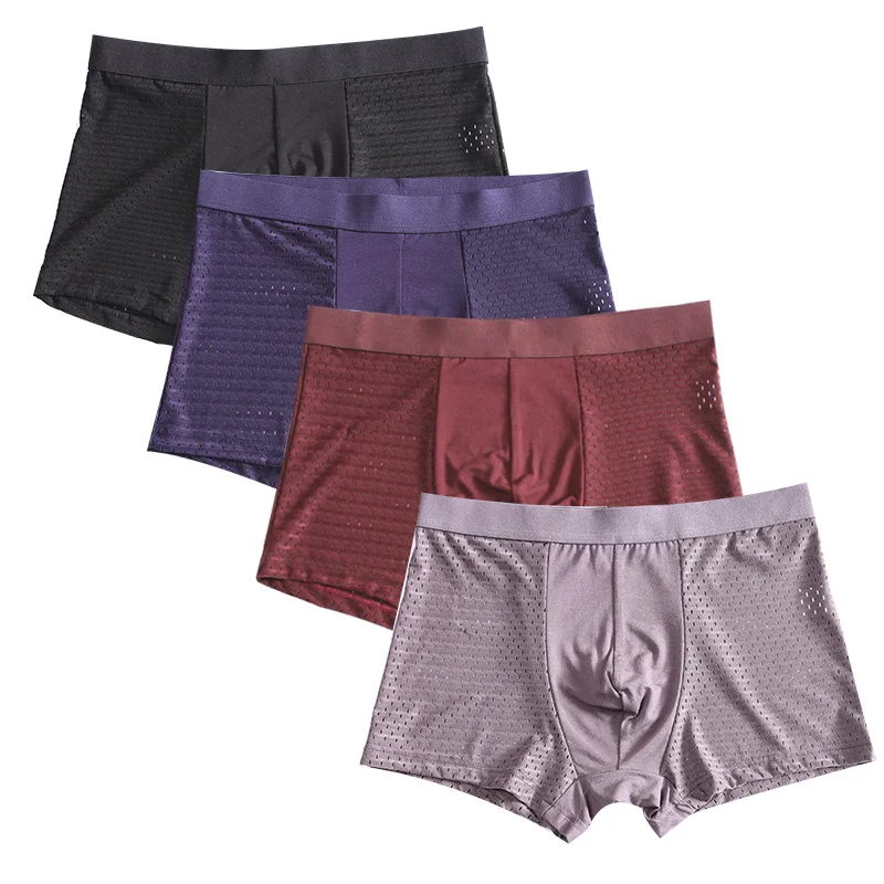 Achat Ensemble 4 Caleçons bambou fibre hommes Boxer